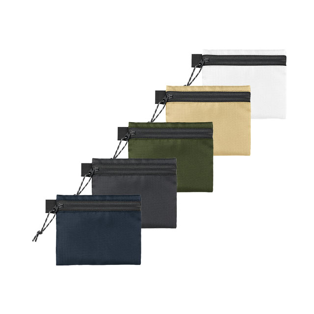 TR・リップストップフラットポーチ No.1